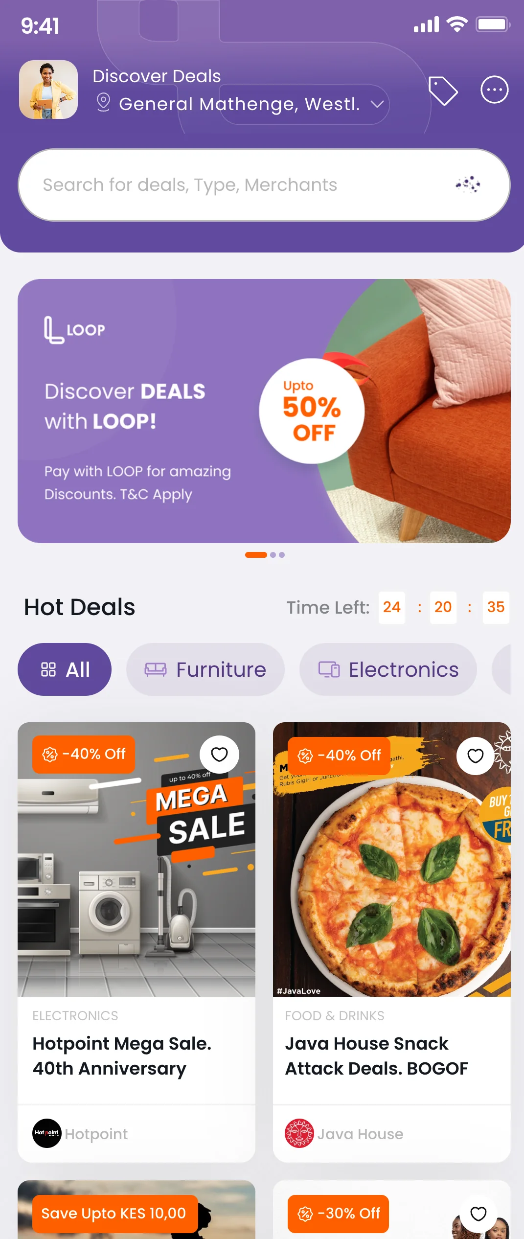 The original Discover, a static marketplace where every customer saw essentially the same deals